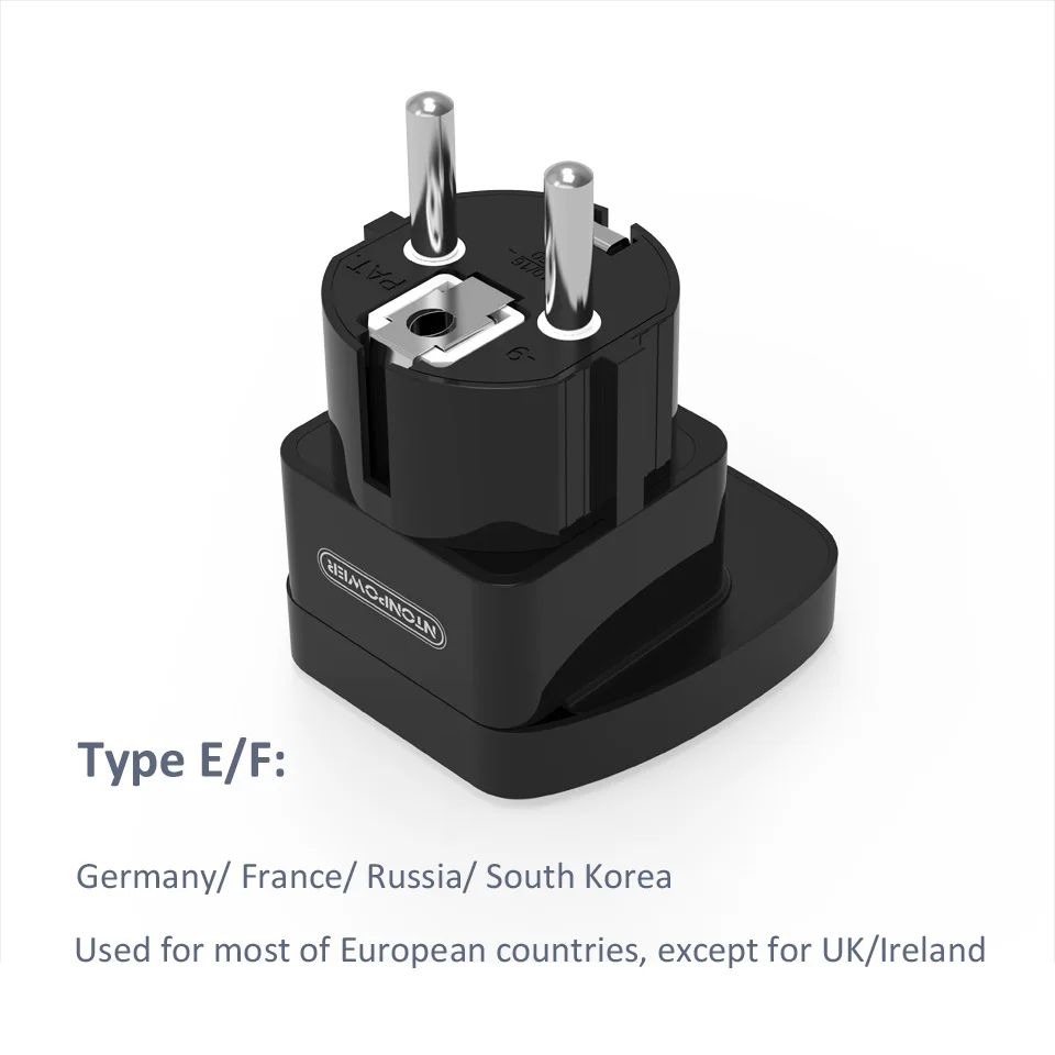 NTON Мощность UTA Универсальный Travel Adapter европейская вилка международных Мощность розетки Электрический разъем с безопасности затвора