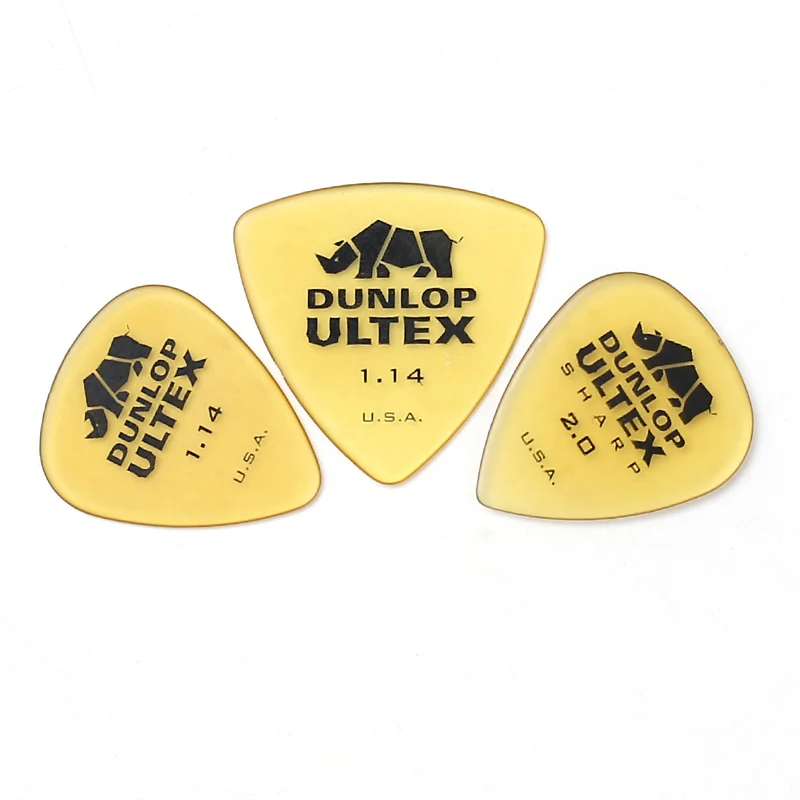1 шт. Dunlop медиатор для гитары Ultex standard/Sharp/triangle/Plectrum 0,6 мм-1,14 мм медиатор для гитары аксессуары для гитарных частей