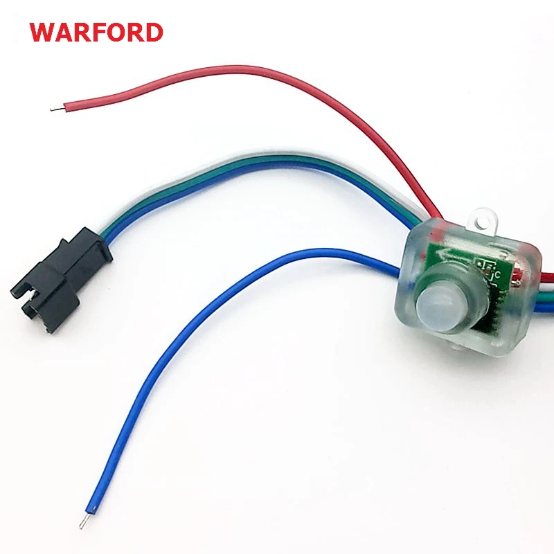 50 шт. ws2811 ws2801 RGB led модуль строка квадрат индивидуально адресуемых IP68