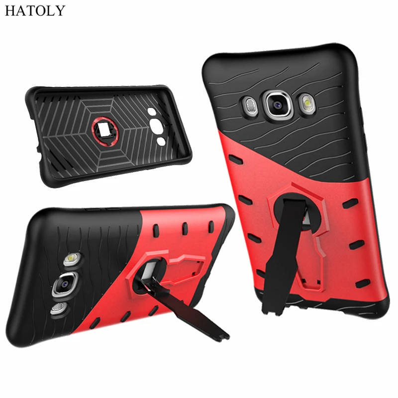 Чехол HATOLY для Samsung Galaxy J5 2015 армированный чехол J500F гибридный резиновый