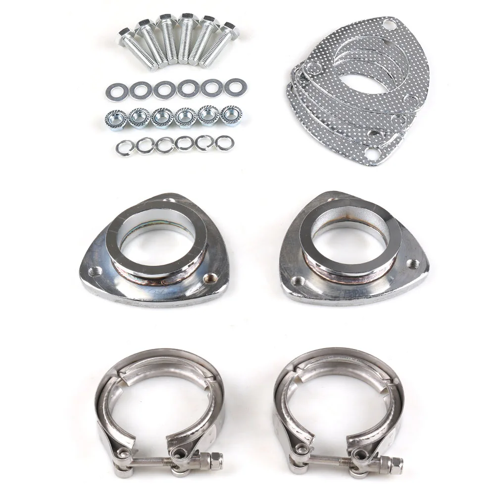 3 дюймовый Автомобильный Электрический нержавеющая Y образная труба двойной