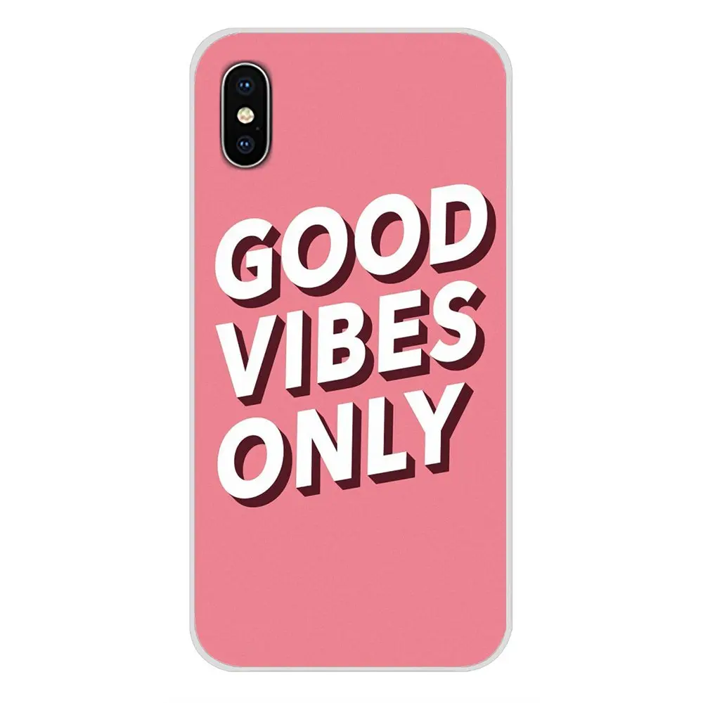 Хорошие vibes Только аксессуары чехлы для телефонов Samsung Galaxy J1 J2 J3 J4 J5 J6 J7 J8 Plus 2018 Prime