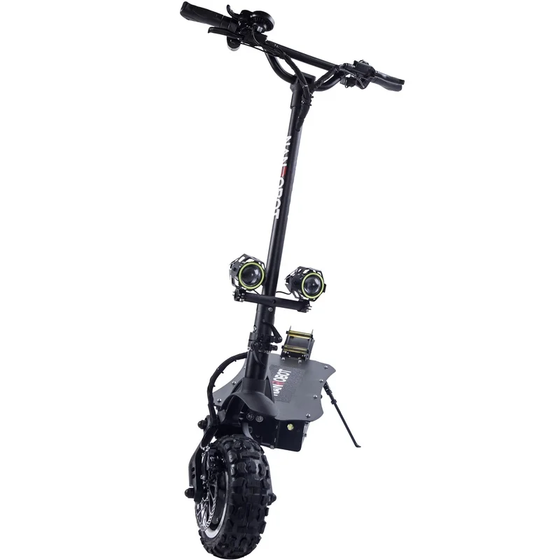 Nanrobot LS7 мощный 11 ''LG 60V 35AH 3600 Вт Мотор позволяют Топ Скорость 52 миль в час) и 56 миль взрослых Электрический 2-ух колесный kick e скутер