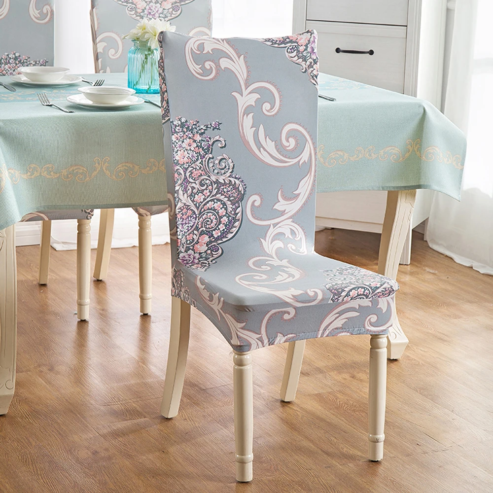 Чехол на стул эластичное многофункциональное покрытие из спандекса и полиэстера