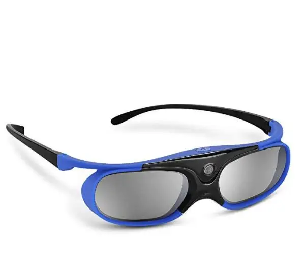 Blue-1pcs BOBLOV JX-30 3D очки DLP-Link 96 Гц/144 Гц USB Перезаряжаемый домашний кинотеатр синий для BenQ W1070 W700 проектор Dell - Цвет: Blue-1pcs
