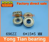 500pcs free shipping sus440c environmental corrosion resistant stainless steel deep groove ball bearings s696zz 6155 mm