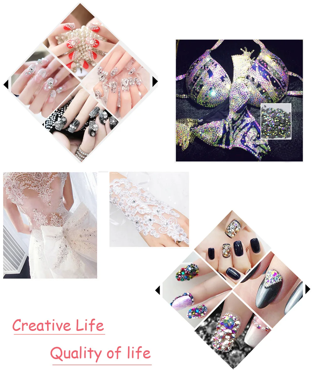 Высококлассные Стразы Ss6 Ss10 Ss16 Ss20 Ss30 Ss40 хрустальные стразы роскошные камни и кристаллы стразы горячей фиксации для одежды