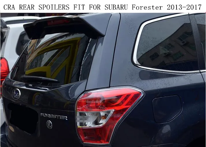 Высокое качество ABS краски АКБ заднее крыло багажник выступ спойлеры пригодный для SUBARU Forester 2013 2014 2015 2016