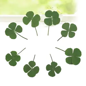 10 шт. сделай сам, сушеный лист клевера, УФ-смола, Декор, Нейл-арт, эпоксидная натуральная форма, сделай сам, заполнение, украшения для ювелирных изделий