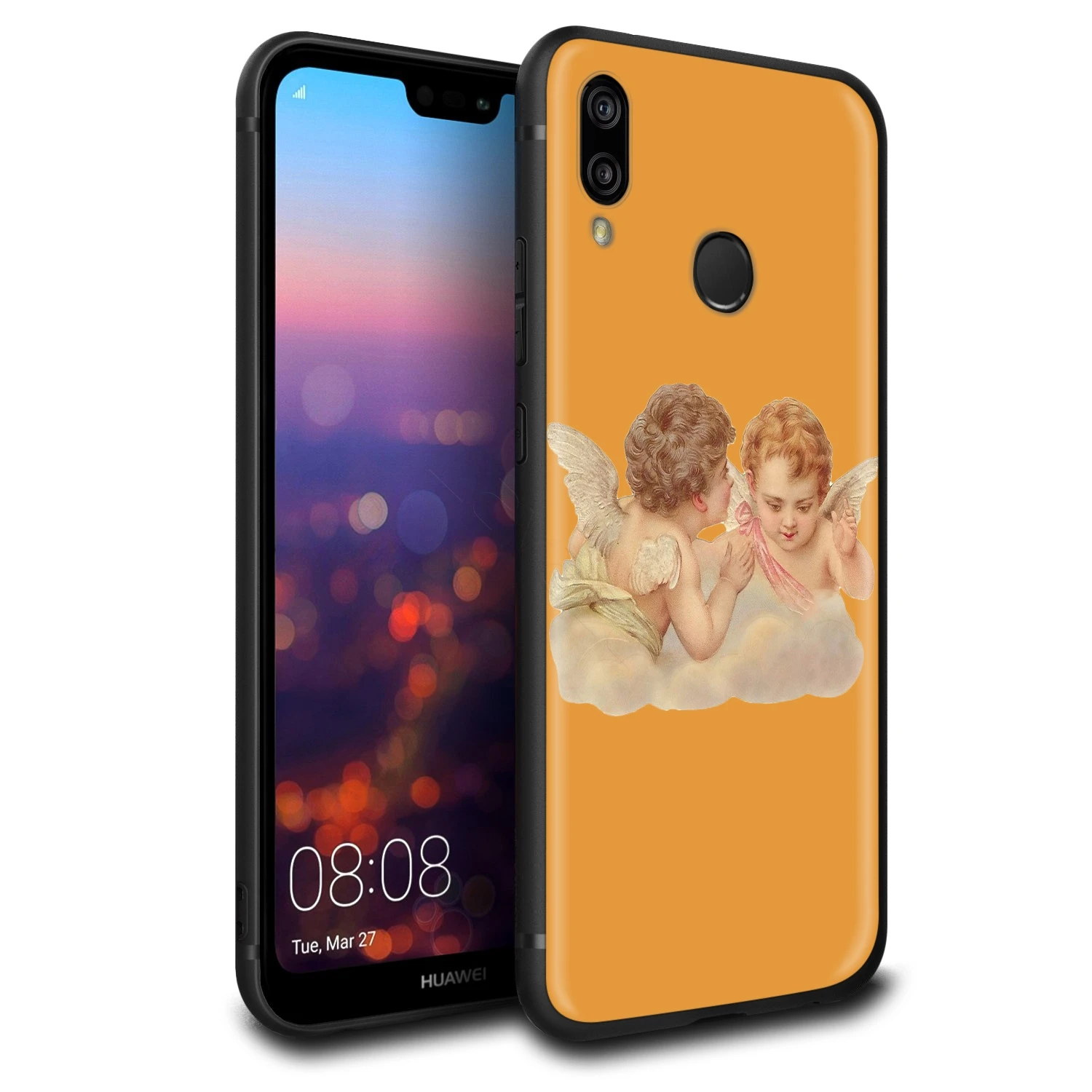 Винтажный стильный милый чехол Lavaza с ангелом для Huawei P30 P20 P10 P9 P8 Mate 20 10 Pro Lite P Smart