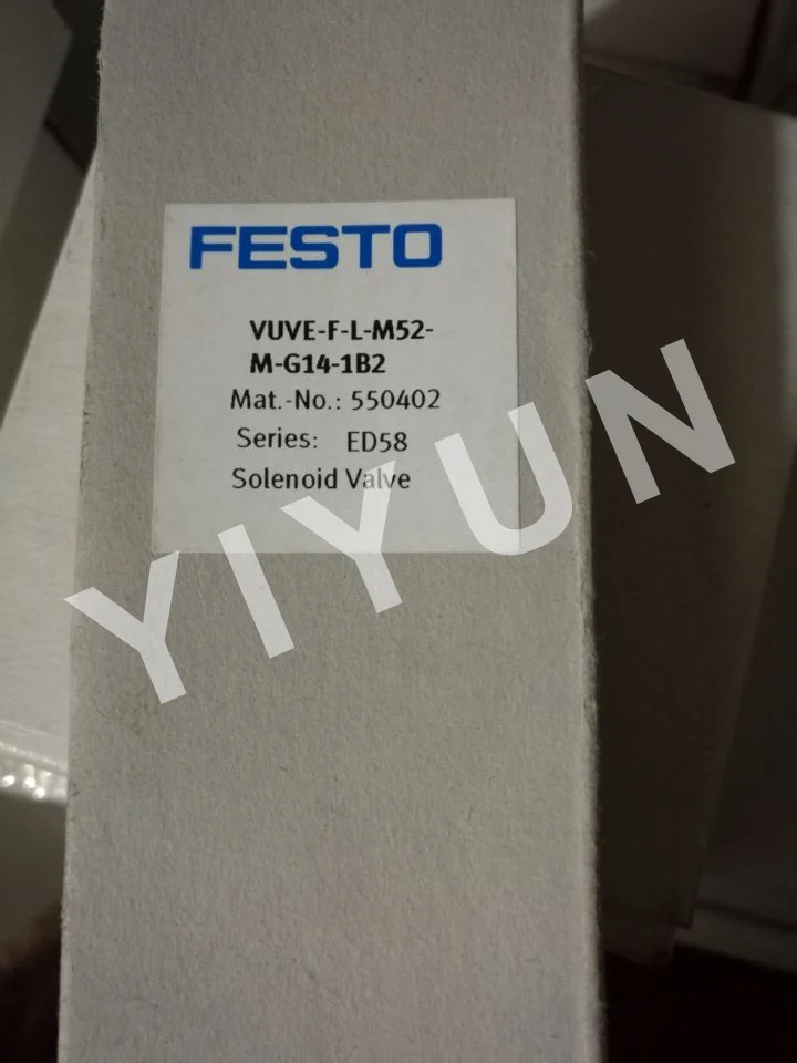 VUVE-F-L-M52-A-G14-3AB2 550423 VUVE-F-LP-B52-G18-1C1 15151002 VUVE-F-L-M52-M-G14-1B2 550402 электромагнитный клапан festo |
