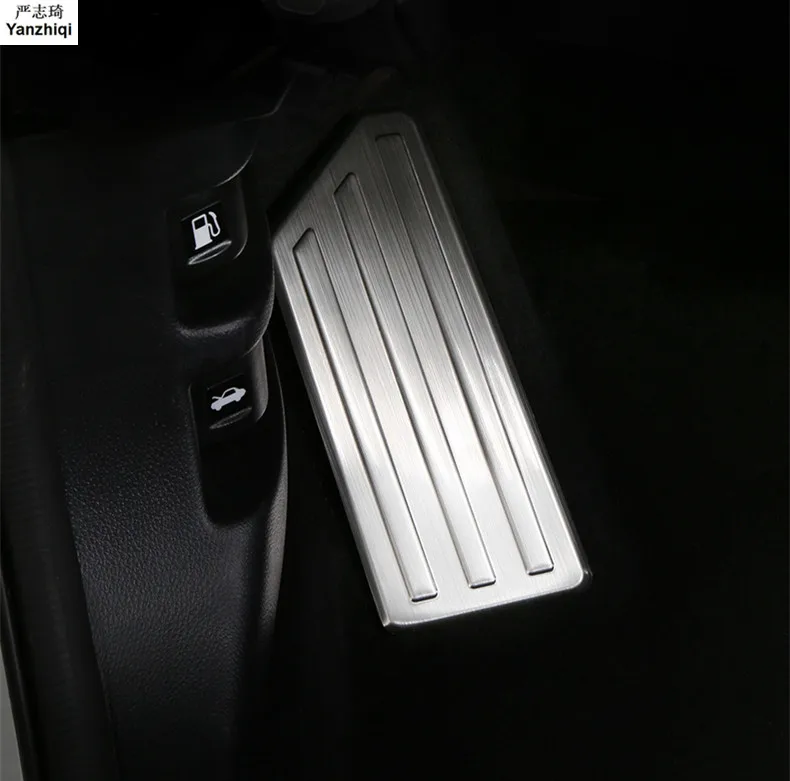 Левая ножная педаль из нержавеющей стали автомобильный Стайлинг для Honda CRV CR-V 2017