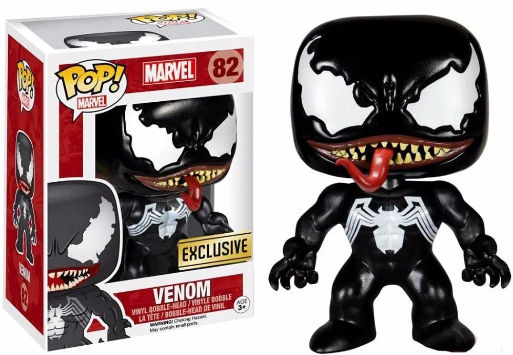Funko POP#222#259#220 человек-паук#82 яд поп-анимация фигурка Коллекция Модель игрушки для любителей фильмов подарок на день рождения