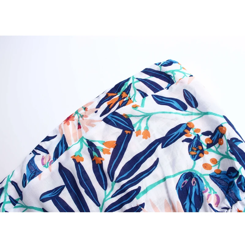 2018 летние Для женщин с цветочным принтом длинное платье без бретелек рукавов