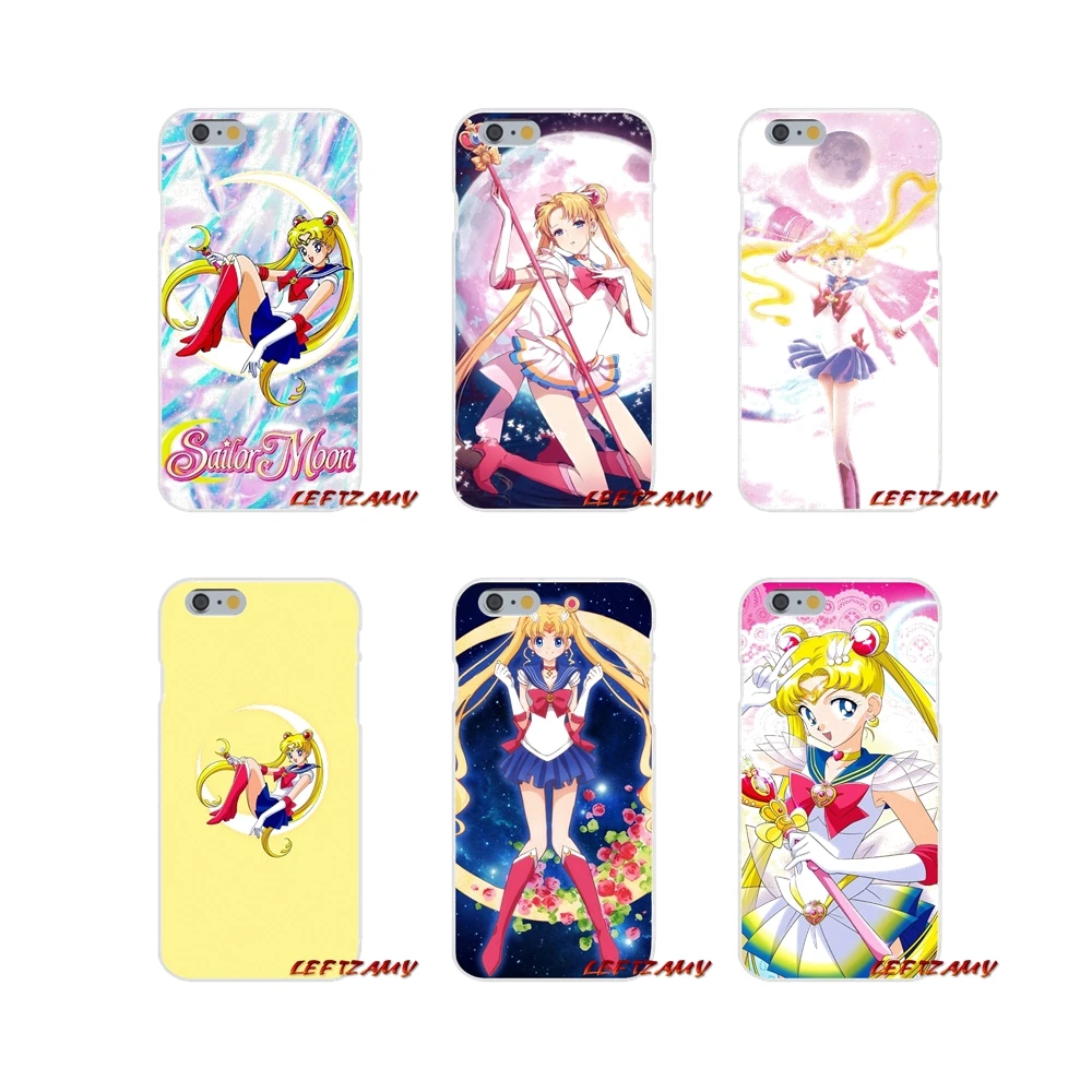Phone Shell Cases fashion cartoon Sailor Moon girls For Xiaomi Mi6 Mi 6 A1 Max Mix 2 5X 6X Redmi Note 5 5A 4X 4A A4 4 3 Plus Pro | Мобильные