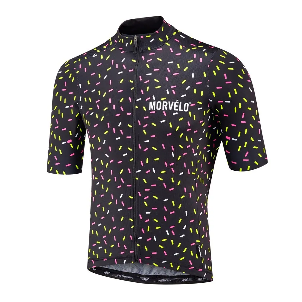 Майка для велоспорта Ropa Ciclismo футболка с коротким рукавом и Майо черного цвета
