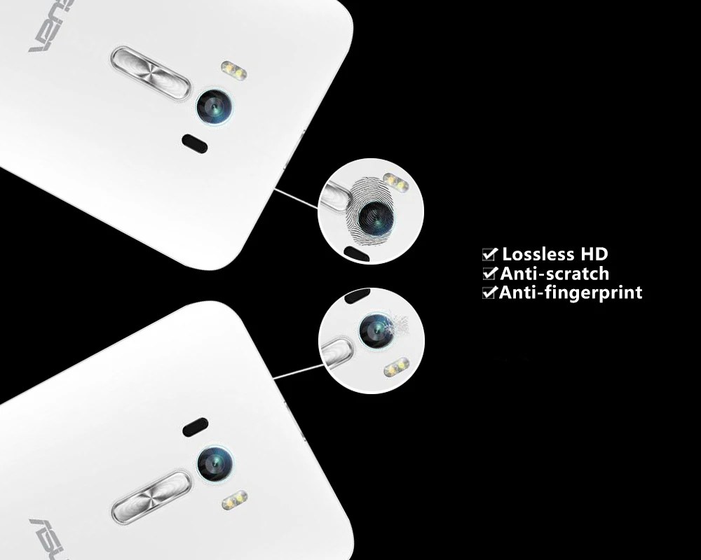 Аксессуар для задней камеры Защитная пленка экрана Asus Zenfone Selfie ZD551KL закаленное