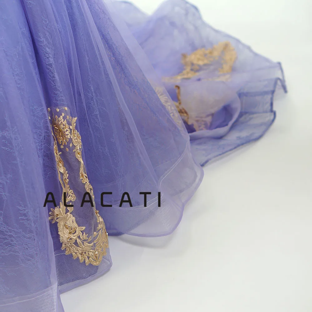 Wedding Haute Couture Luxury Court Style Handmade Purple Romantic Princess Dress Female Photo Photography Theme | Свадьбы и