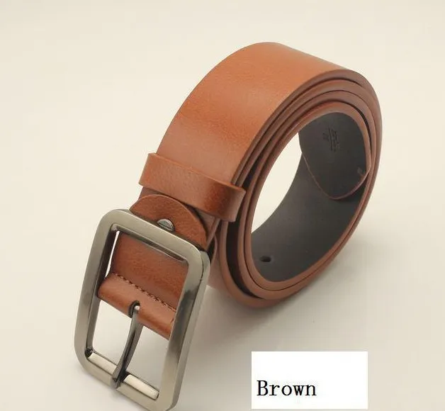 Ремни 2015 мода 100% натуральной кожи для мужчин совершенно ремень мужской пряжкой