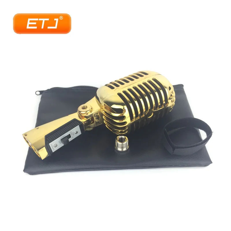 

55 SH 55SH Series ll Pro металлический Классический роскошный динамический микрофон в стиле ретро винтажный микрофон для пения запись студийные шоу