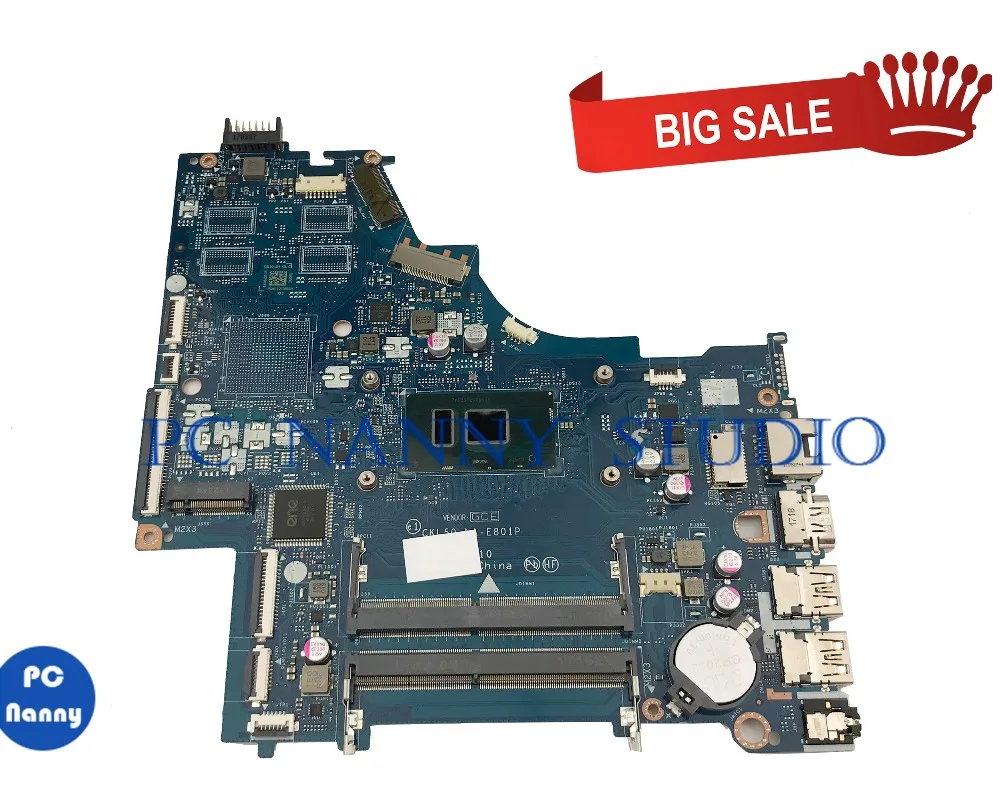 ПК Няня для HP 15 bs060wm bs Материнская плата ноутбука CKL50 LA E801P i5 7200U SR342 HD графика 620