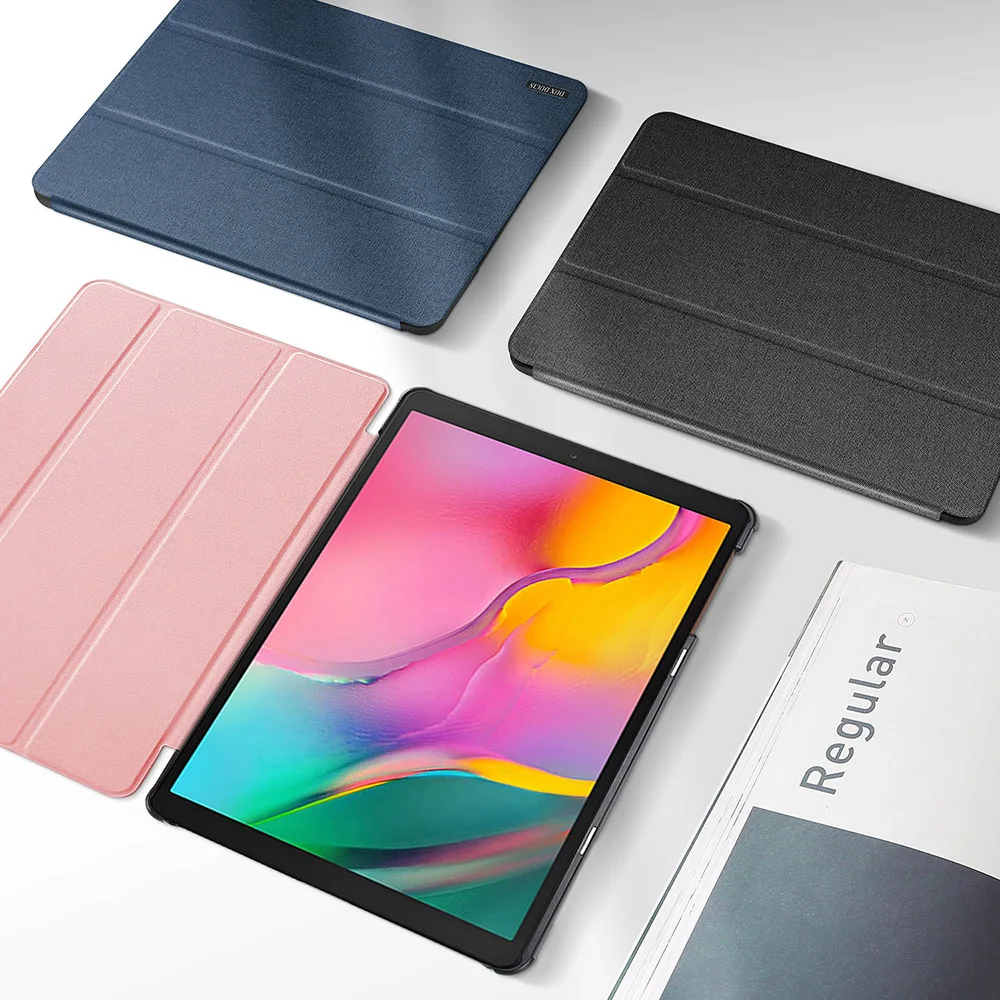 DUX DUCIS кожаный смарт чехол для Samsung Galaxy TAB A 8 0 2019 откидной Магнитный 10 1 A2 5 2018|Чехлы