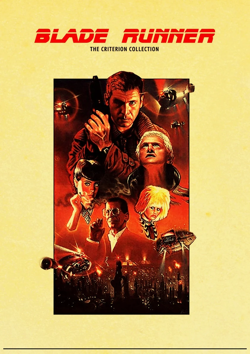 E089 Фильм Blade Runner 2049 Ретро плакат печатает Высокое качество наклейки на стену для гостиной украшение дома живопись - Цвет: E089