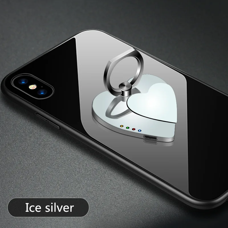 Серебристый Креативный дисплей с батареей сигарета с зарядкой от USB Зажигалка Love мобильный телефон кронштейн дуга импульсная зарядка Зажигалка отчет - Цвет: Серебристый
