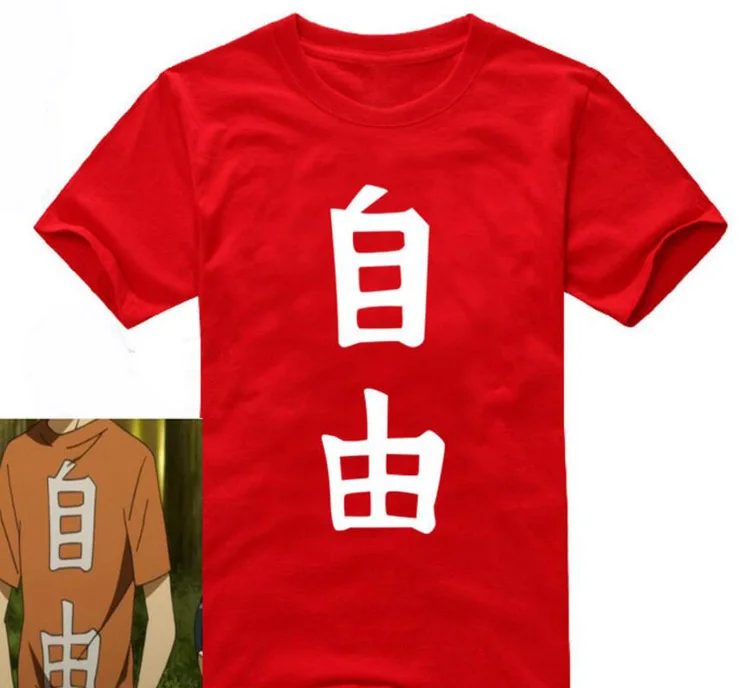 11 цветов Anohana The Flower We Seen тот день Shiranai Jinta Yadomi Jintan футболка Косплей Костюм