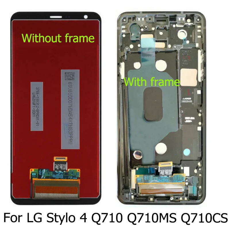 Оригинальный ЖК дисплей 6 2 дюйма для LG Q Stylo 4 Stylo4 Q710 Q710MS Q710CS сенсорный экран с