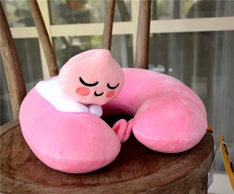 JaneYU Friends Fun Gifts Plush Dolls Elastic Down Cotton Neck Pillow Office Nap Travel U | Дом и сад
