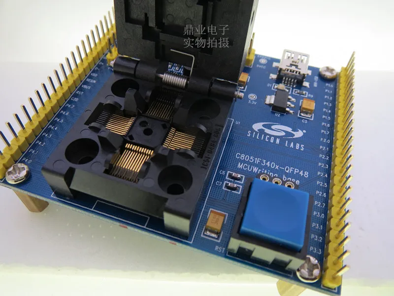 Оригинальное тестовое сиденье YAMAICHI IC C8051F340/341/344/345 адаптер для горения