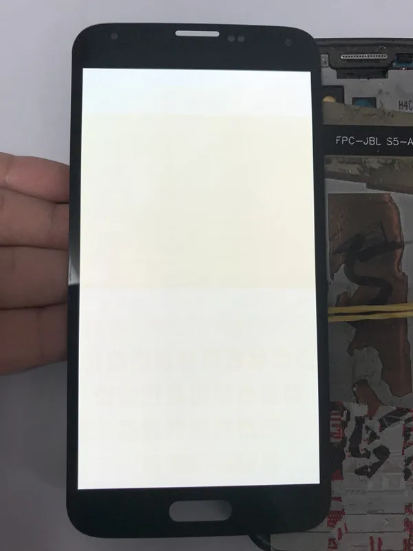100% протестированный ЖК дисплей Super AMOLED Burn Shadow для Samsung S5 LCD G900 G900F G900H экран с