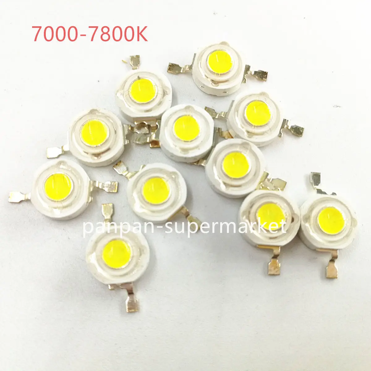 10 шт. 3 Вт высокой мощности Светодиодный излучающий диод светодиодный s чип SMD