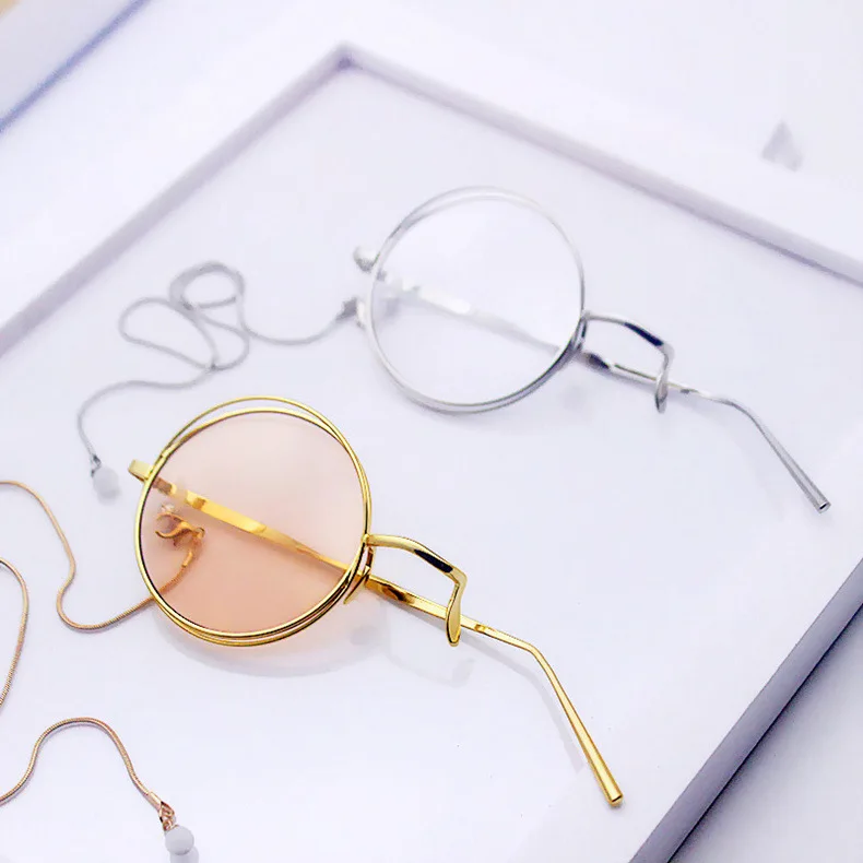 MINCL Новые Уникальные Прохладный Винтаж Круглые Солнцезащитные очки тенденции