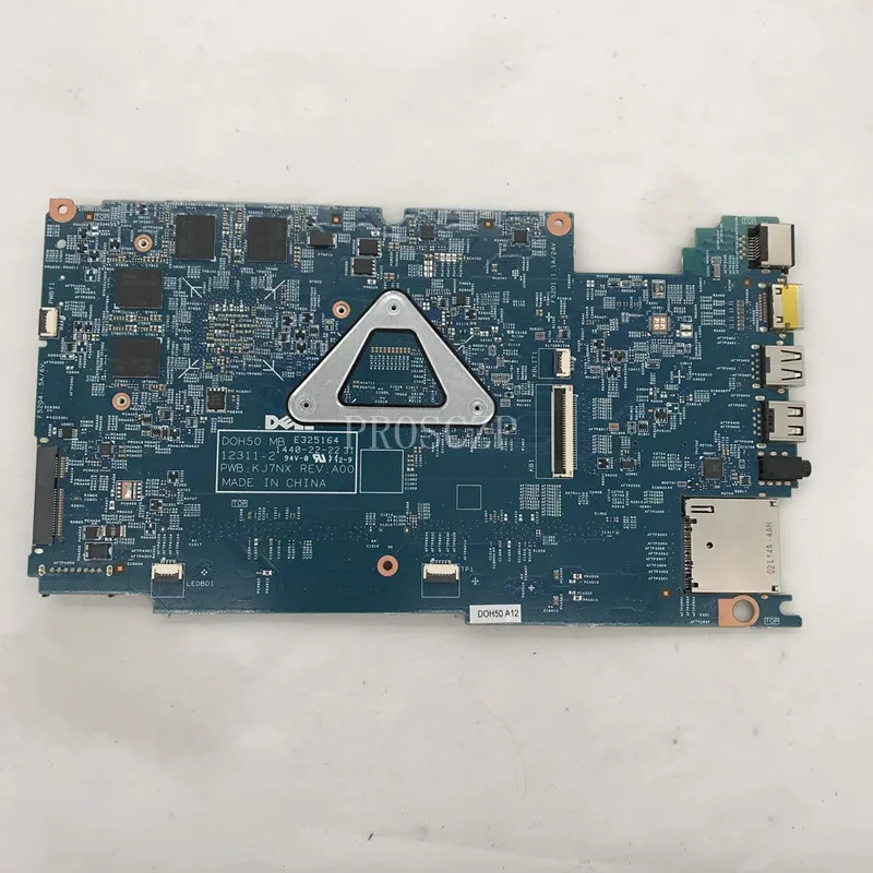Материнская плата для ноутбука KJ7NX 0KJ7NX CN 15 7537 DOH50 12311 2 с SR16Z I7 4500U DDR3L работает
