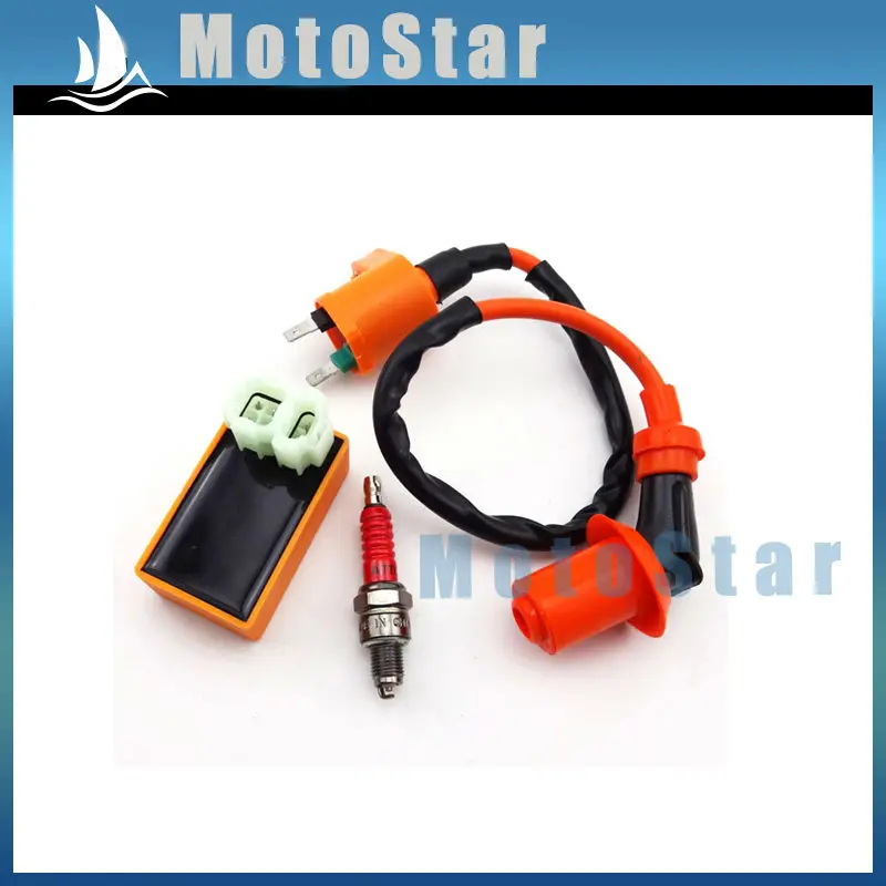 Катушка зажигания для гоночной производительности A7TC Свеча 6 Pin AC CDI Коробка