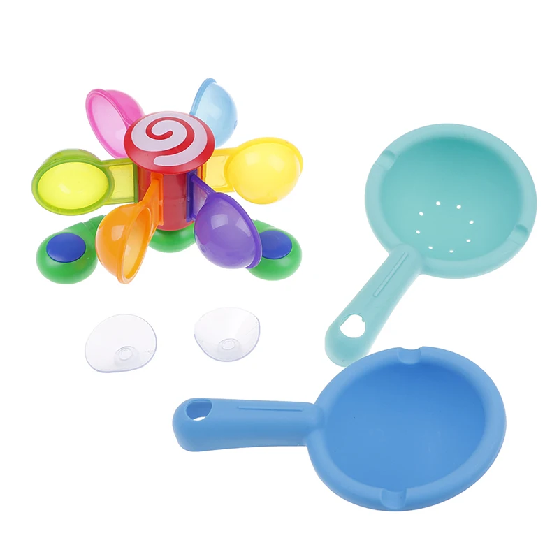 Детские Игрушки для ванны играйте в воду мини мельница водяная ванная комната