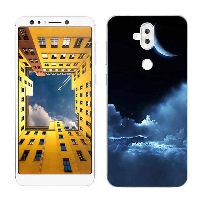 28 Для Asus Zenfone 5 Lite ZC600KL 6," чехлы для мобильного телефона из мягкого силикона с Чехлы бобы Окрашенные чехол для Asus ZF5Q X017D задняя крышка Капа - Цвет: 28