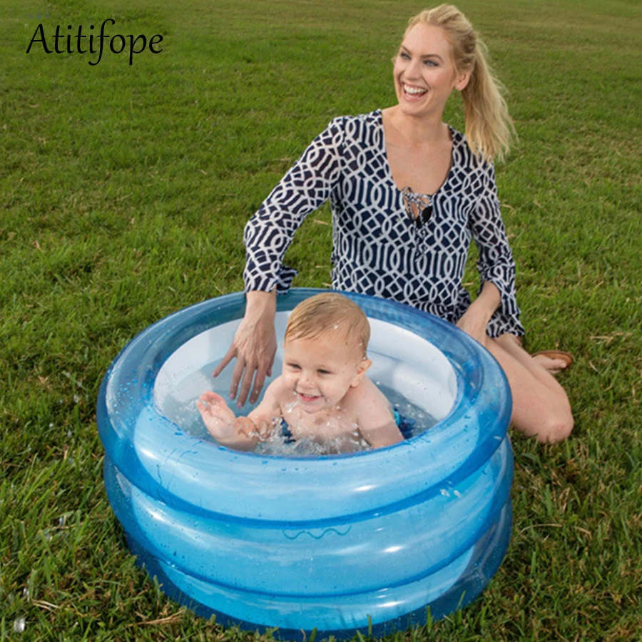 

Indoor and outdoor Plastic inflatable Bathroom Baby Bath Pool inflatable Paddling pool pink and blue summber water play toys
