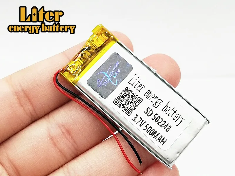 1/2/4 шт Li-Po батарея 502248 502050 3 7 V 500mAh литий-полимерные аккумуляторы для GPS dvd PDA Bluetooth