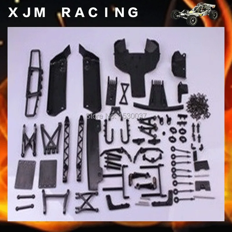 Пластиковые части 5SC конверсионный комплект подходит для hpi rovan baja 5b rc