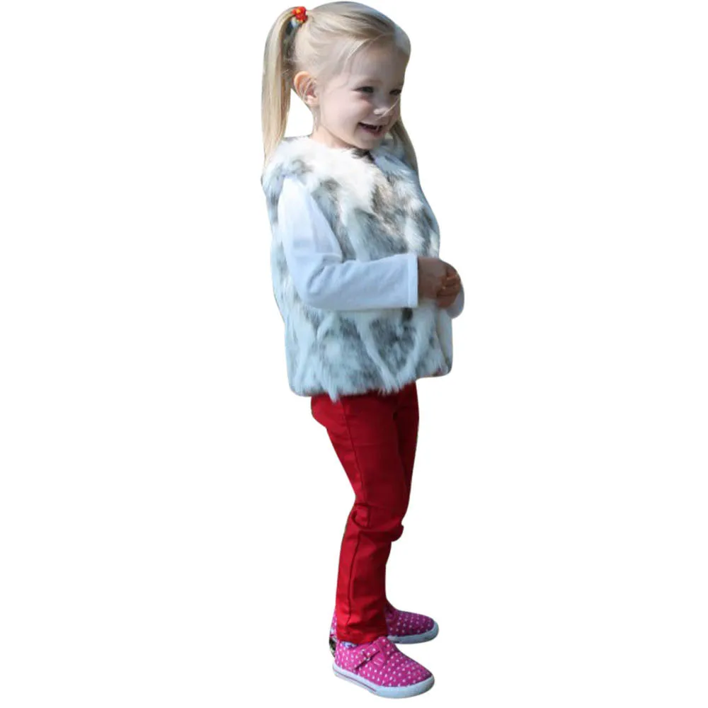 Новое поступление жилет из искусственного меха в стиле пэчворк зимняя теплая