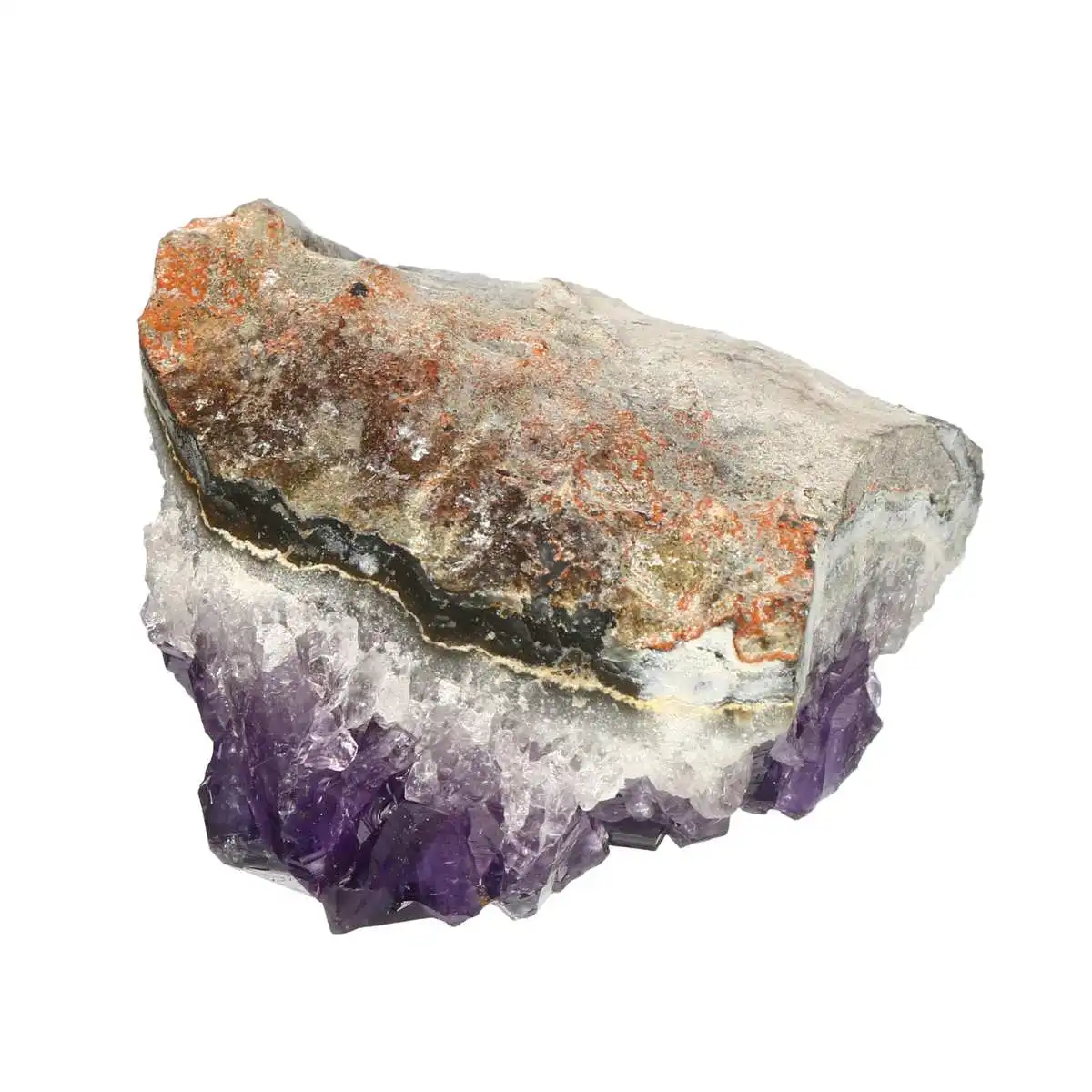 1 шт. 40-60 г Натуральный Аметист Кристалл кварц, друза Geode КЛАСТЕР Целебный Камень домашний Декор Орнамент фиолетовый фэн-шуй камень