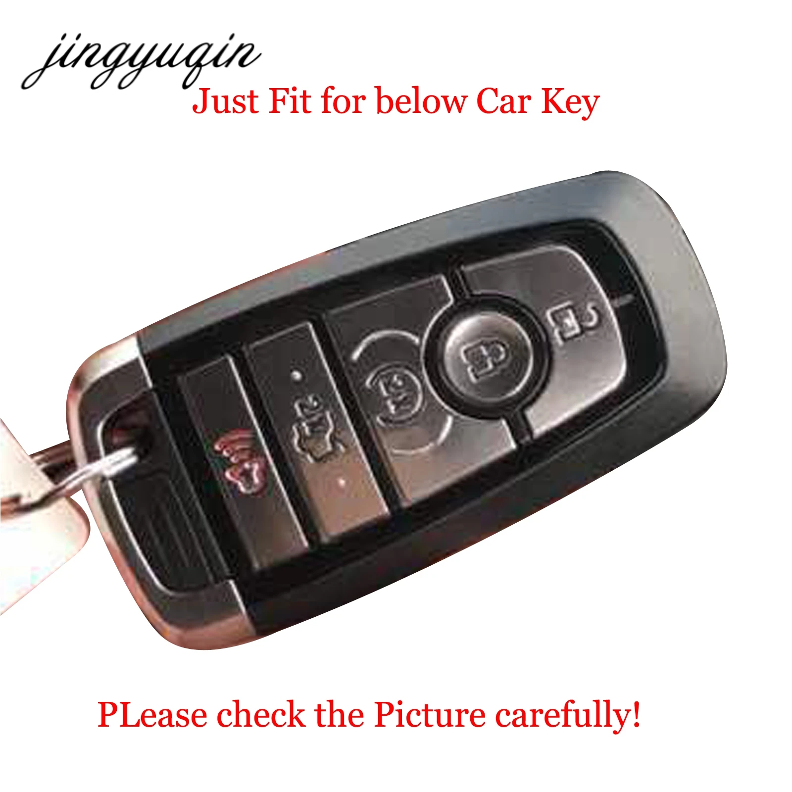 Jingyuqin 30 шт./лот силиконовый чехол для автомобильного ключа Ford Fusion Hybrid Mondeo 5 кнопок