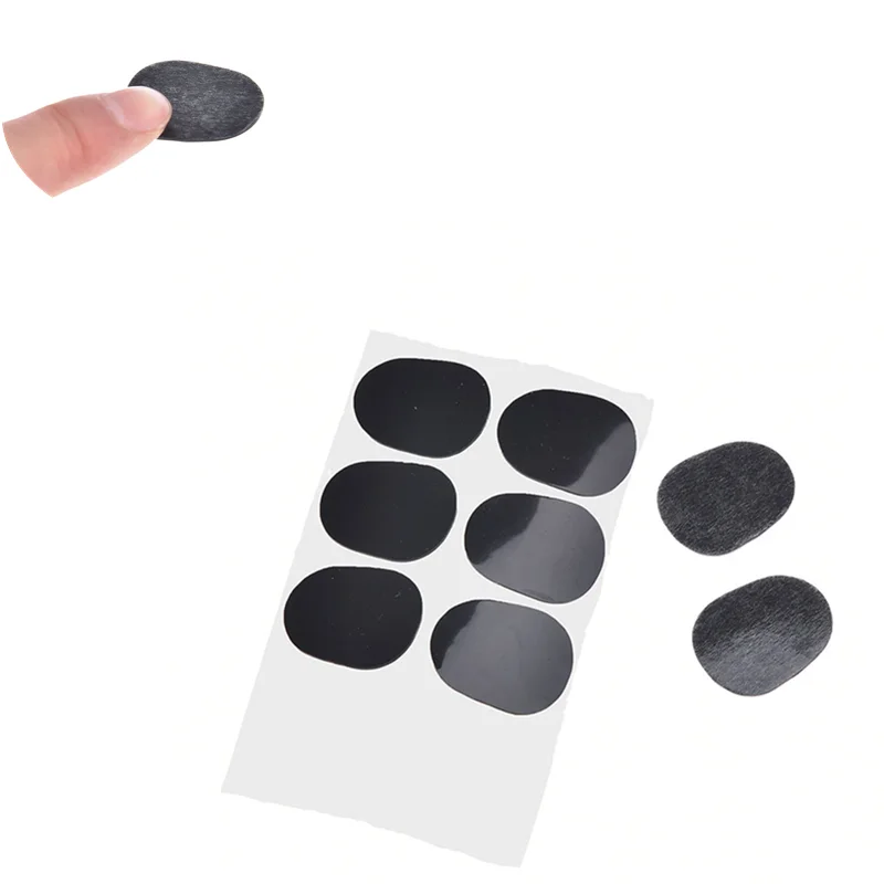 New 2019 Black Rubber Soprano Saxophone Sax Clarinet Mouthpiece Pads Patches Cushions 0.8mm Thickness 8 Pcs/lot | Спорт и