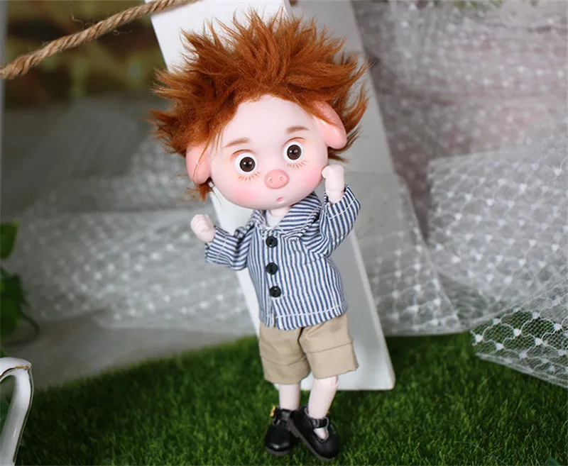 D Мечта фея 1/12 BJD кукла DODO Pigies кукла 15 см мини кукла 26 шарнир тело милый детский подарок игрушка Ангел Кукла-сюрприз, ob11 - Цвет: D