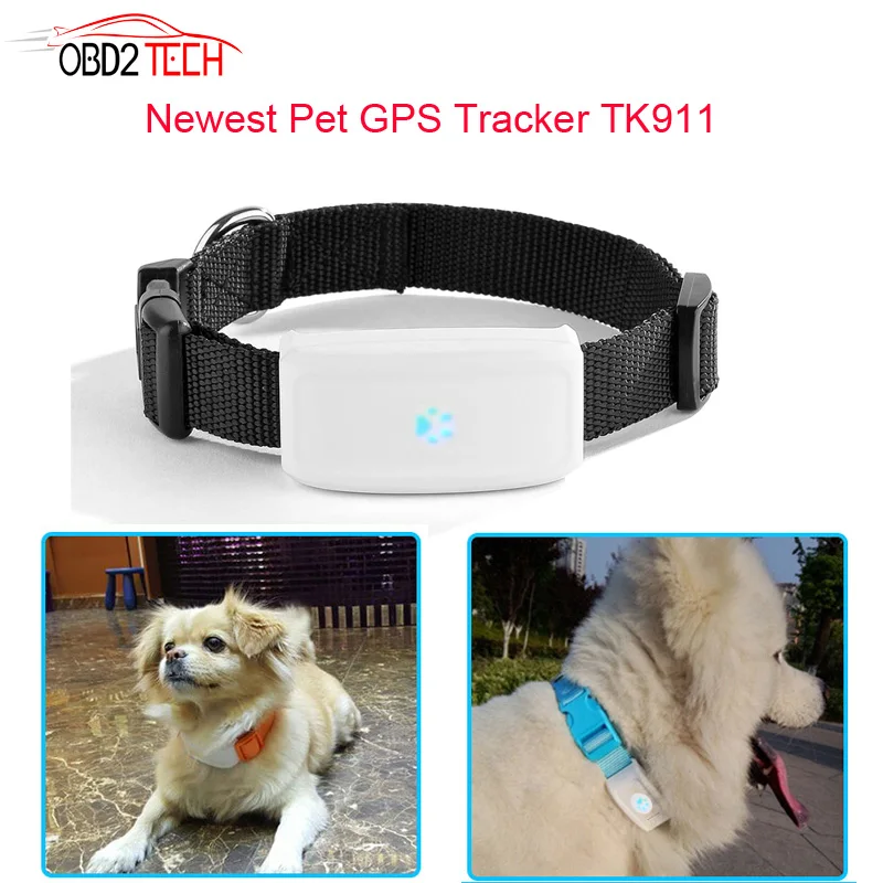 Мини Собака Кошка GPS трекер для животных пункт tkstar tk911 водонепроницаемый IP66