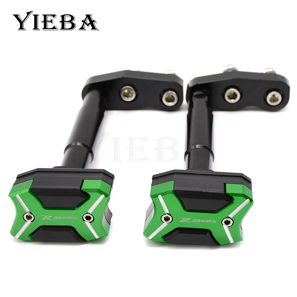 Z300 2013 2016 защита Рама мотоцикла Ползунки Краш Pad крышка от падения для KAWASAKI 2014 2015
