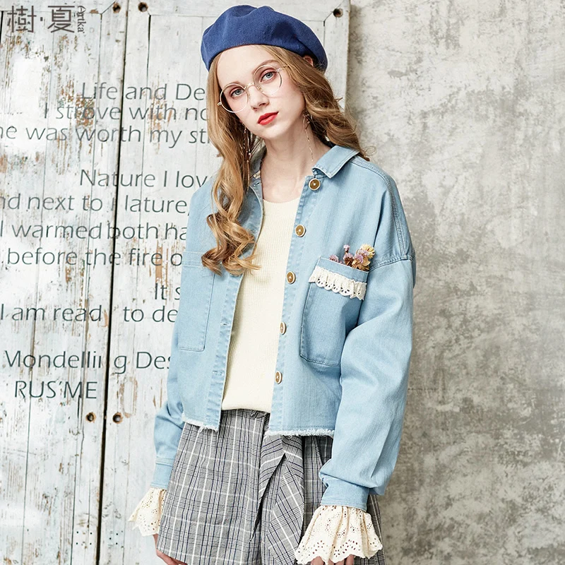 ARTKA 2018 Summer New Female Retro Hollow Embroidery O-Neck Full Flare Sleeve Solid Knitted Short Sweater Pullovers SA11082C | Женская